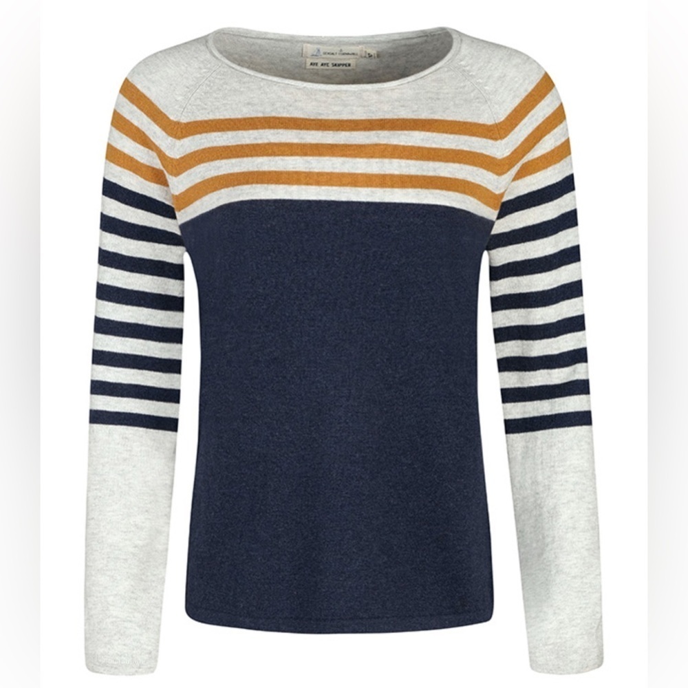 Women’s Seasalt Cornwall Bodrifty Jumper sweater size 10 (medium)